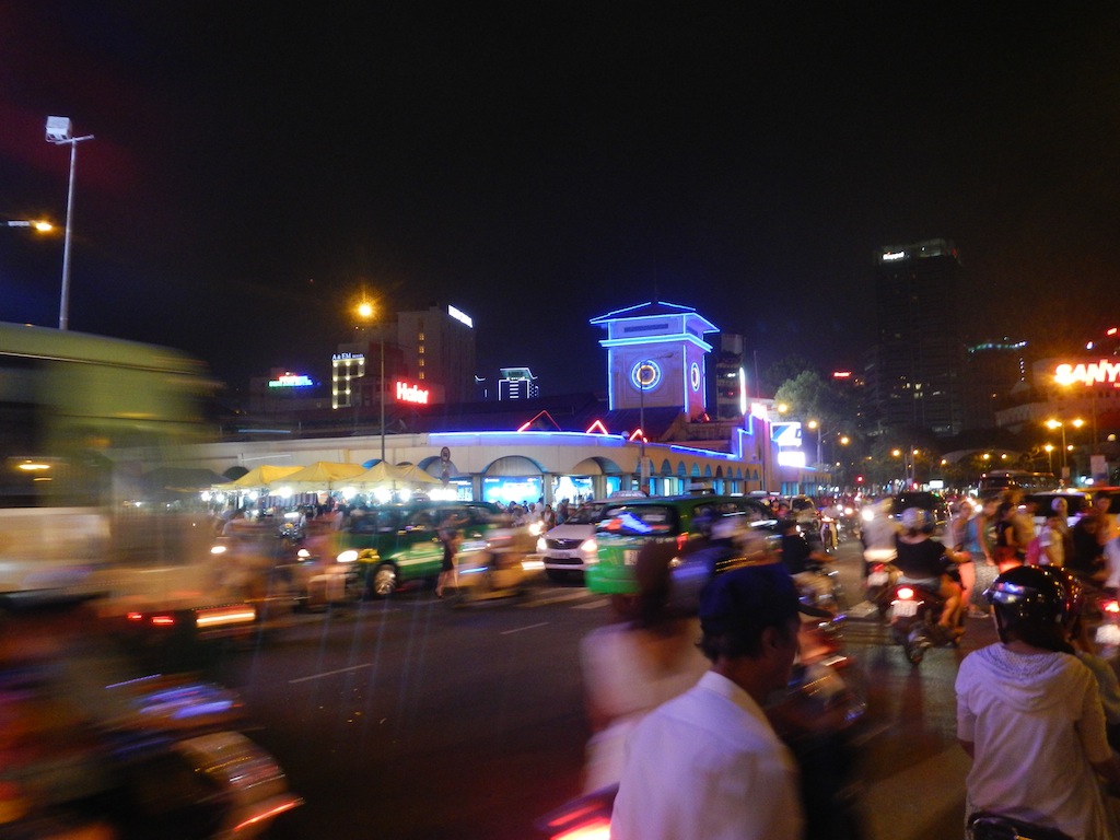 Crossing the Road in Vietnam