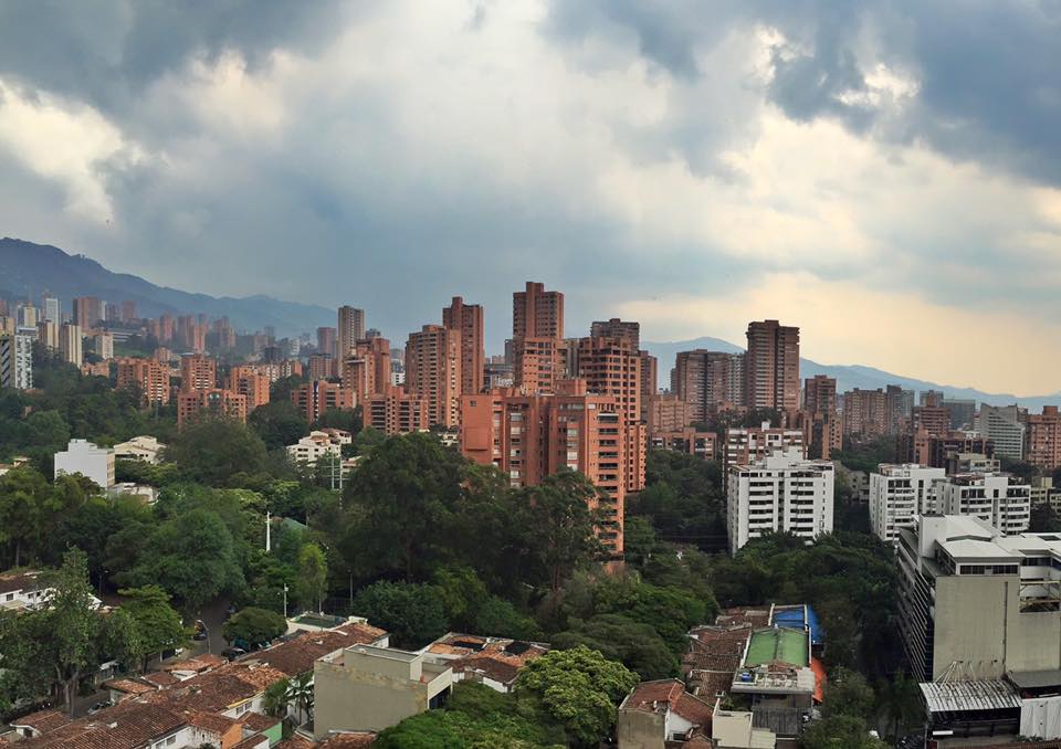 medellin city landscape colombia