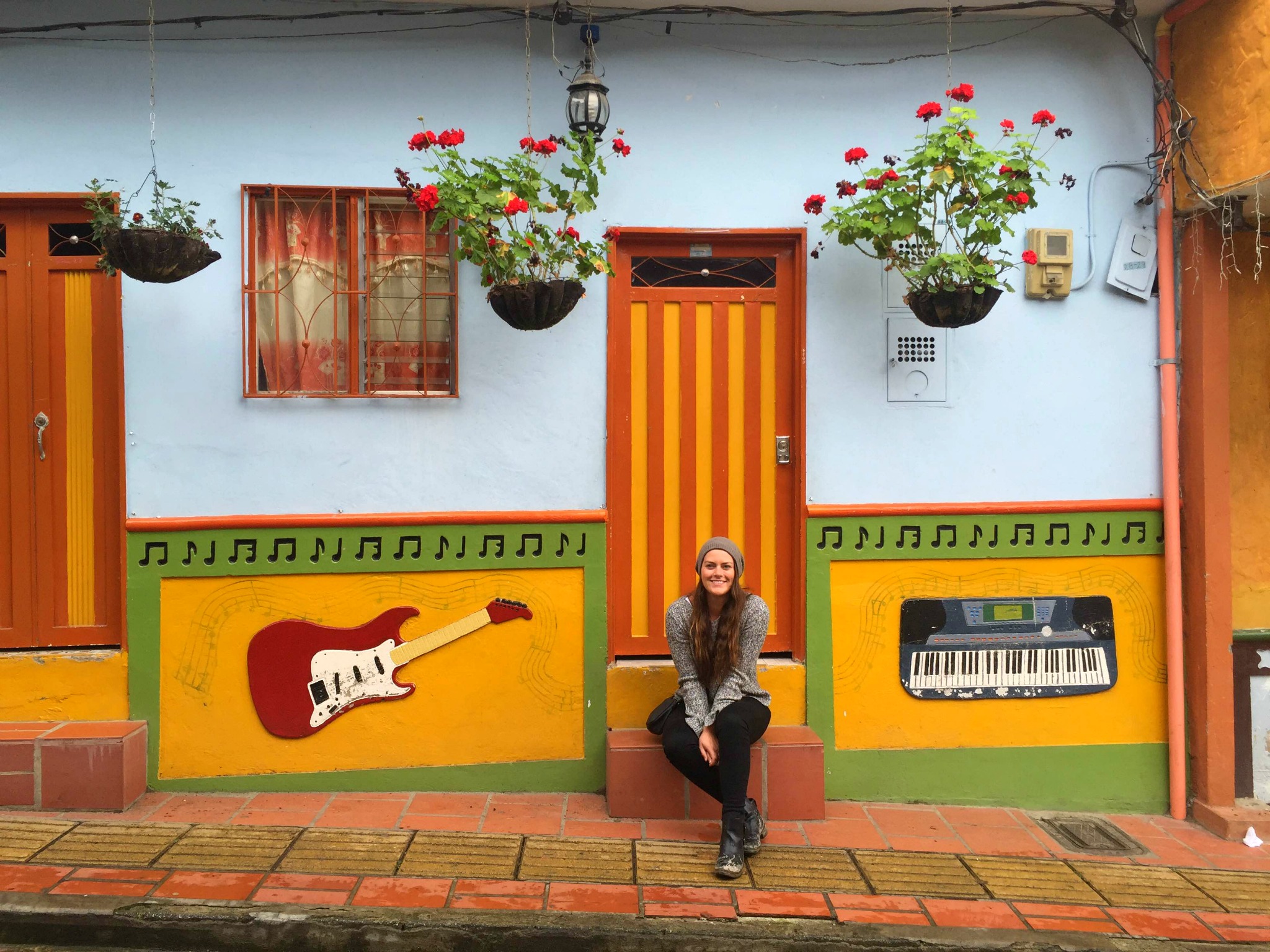 Colourful Guatape Streets