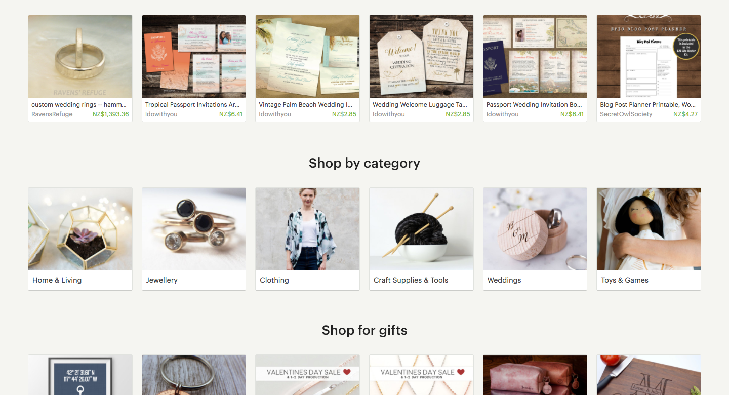 Create an etsy store