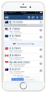 xe currency best travel apps 2017