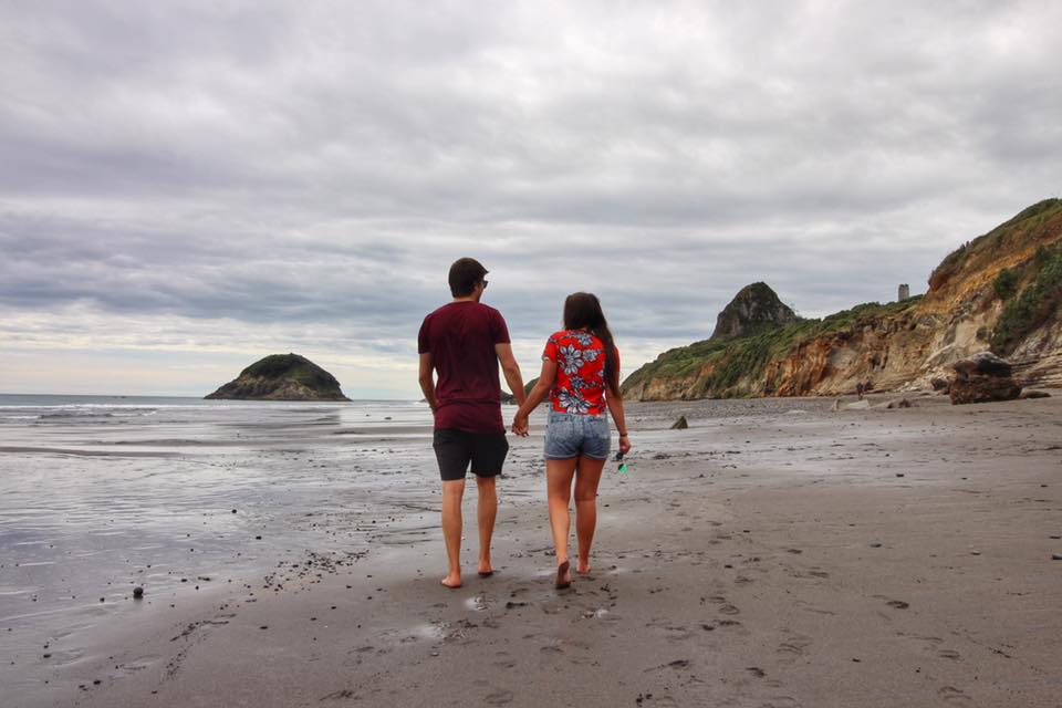 Taranaki, New Zealand is filled with wild beaches and beautiful rugged scenery. It's definitely worth the stop if you're planning a New Zealand road trip!