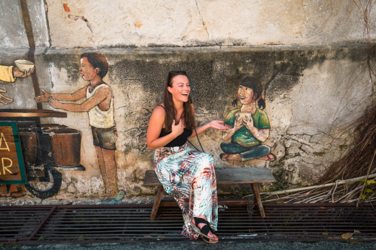 Penang Street Art, Malaysia