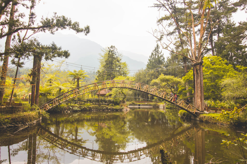 Sun Moon Lake Travel Guide: How long to go for? Where to stay? What to do!? Check out this Sun Moon Lake Travel Guide to help you plan your trip here. This is the picturesque bridge in Xitou National Forest- definitely worth a visit while in Sun Moon Lake :) Taiwan travel for digital nomads