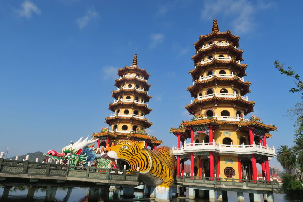 Dragon and Tiger Pagodas Kaohsiung