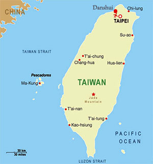 Taiwan Travel Map Taiwan travel for digital nomads