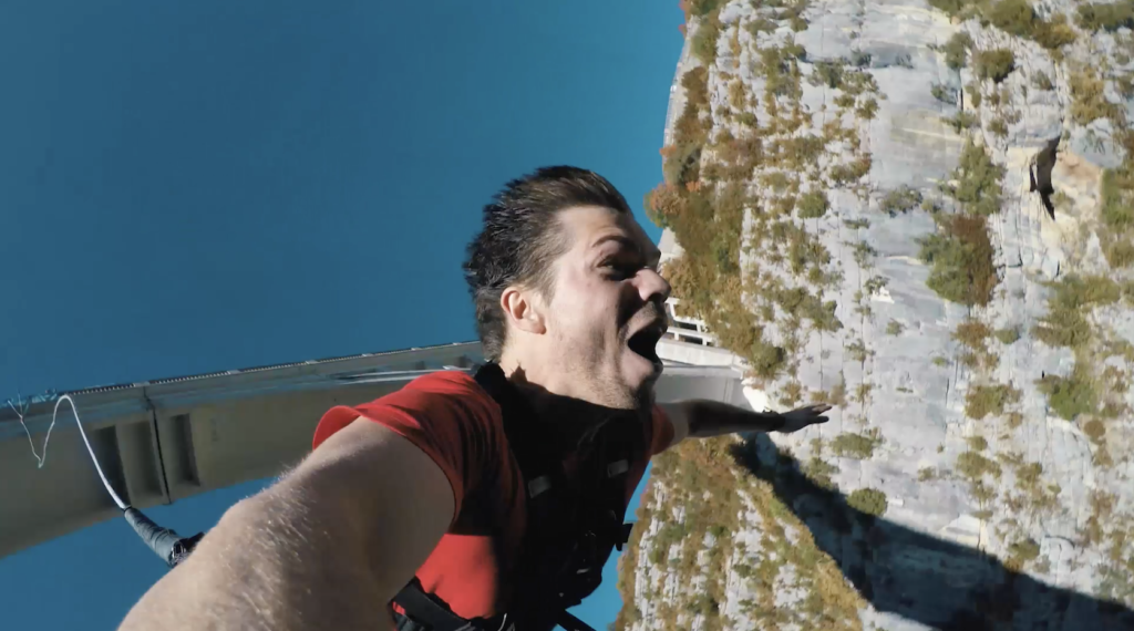 Bungee Jumping In Verdon Gorge