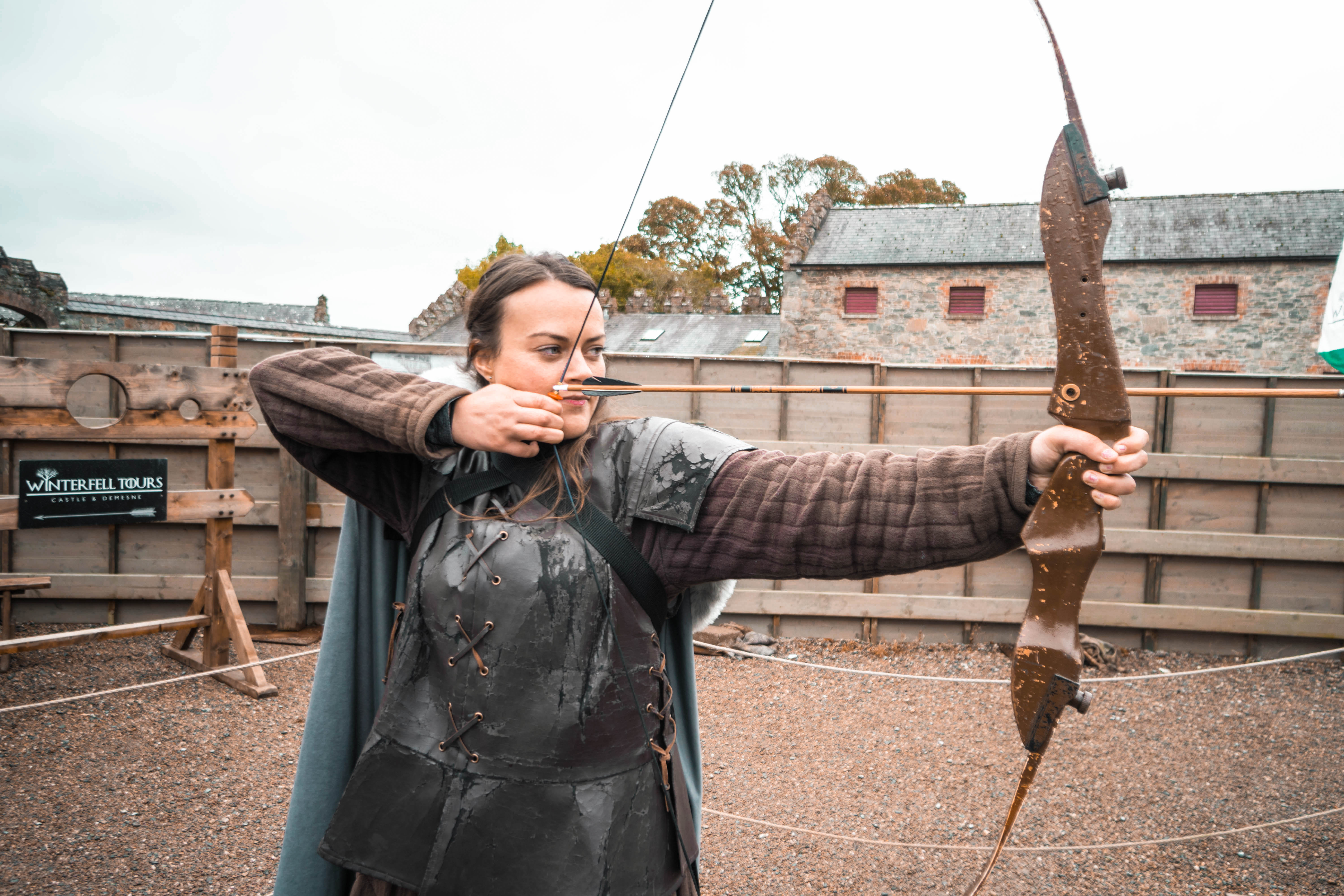 Learn archery at Winterfell Castle in Belfast!