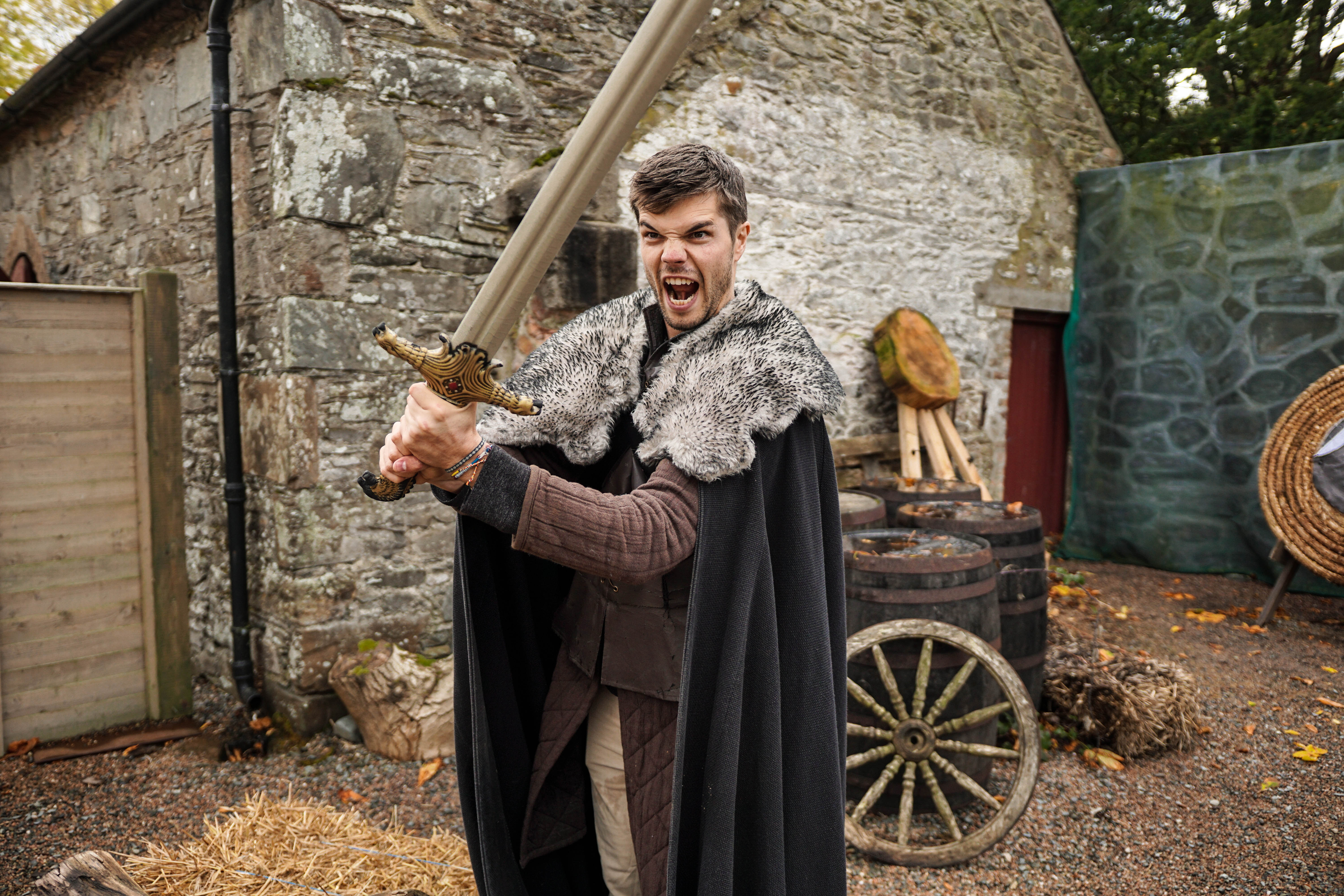 World Nate at Winterfell Castle in Belfast