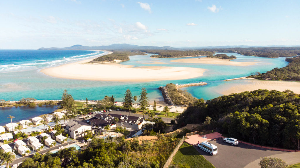 Nambucca Heads lookout Cairns to Sydney 3 week roadtrip itinerary