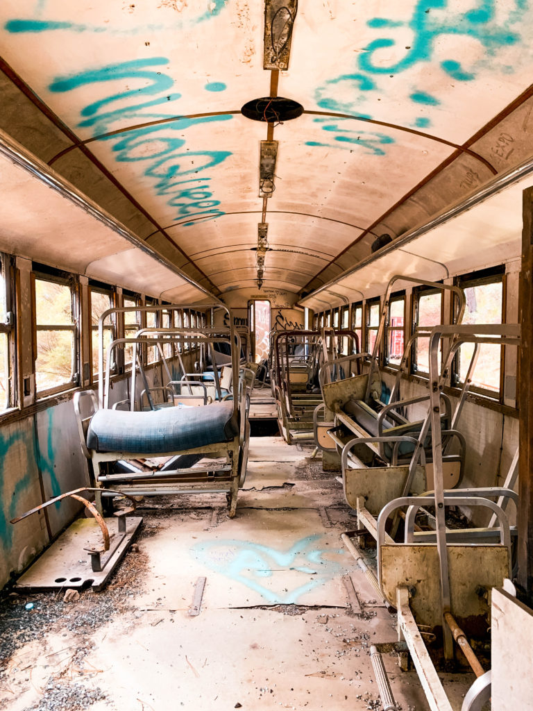 Clarence train station abandoned blue mountains 