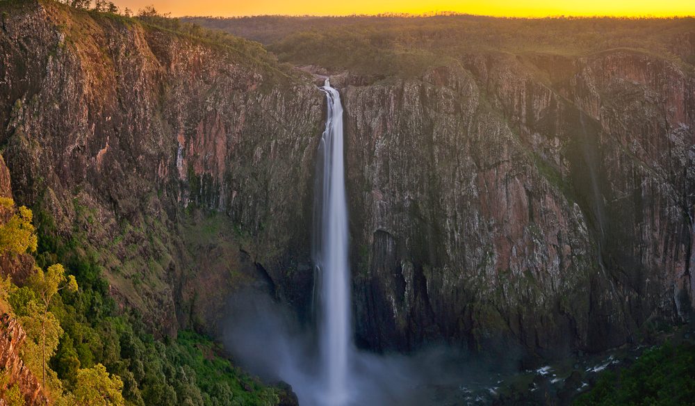 Wallaman falls queensland Cairns to Sydney 3 week roadtrip itinerary