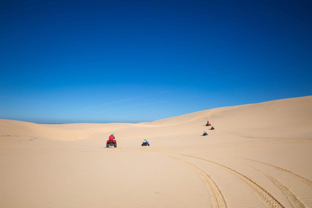 Stockton sand dunes newcastle Cairns to Sydney 3 week roadtrip itinerary