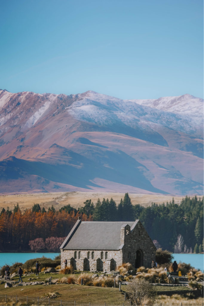 Church of the Good Shepard, Lake Tekapo, New Zealand Road Trip Must see